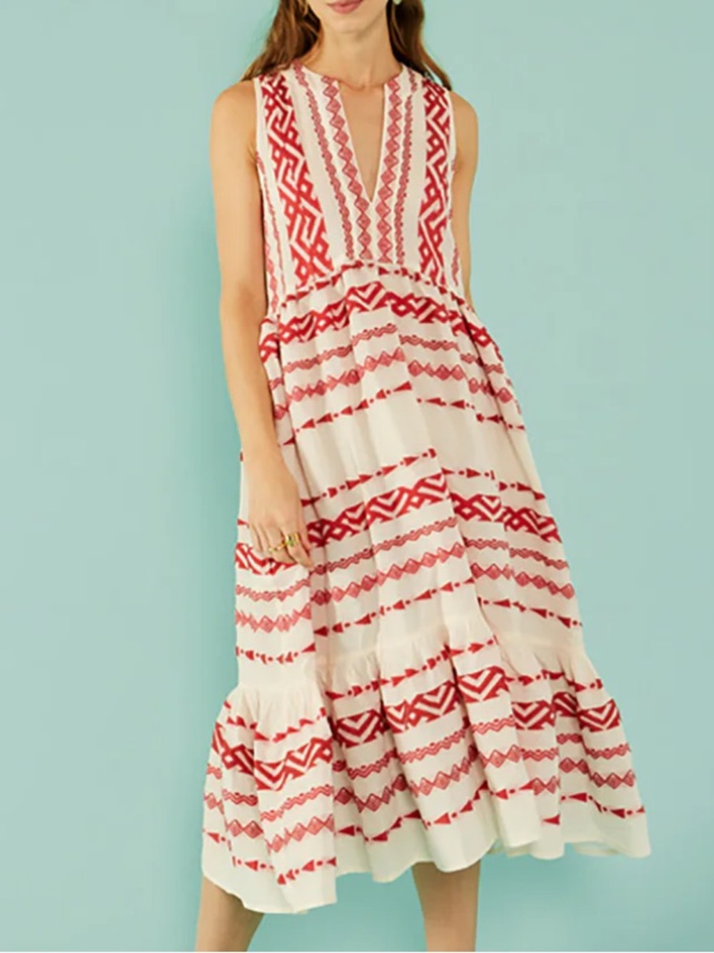 Nema Resort Wear Gloria midi dress size large